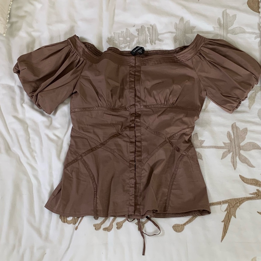 Bebe Off-the-Should Top